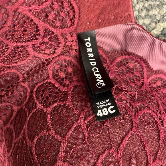 NWT Torrid Curve Wire-Free Lightly Lined Everyday Bra 48C - Picture 9 of 13